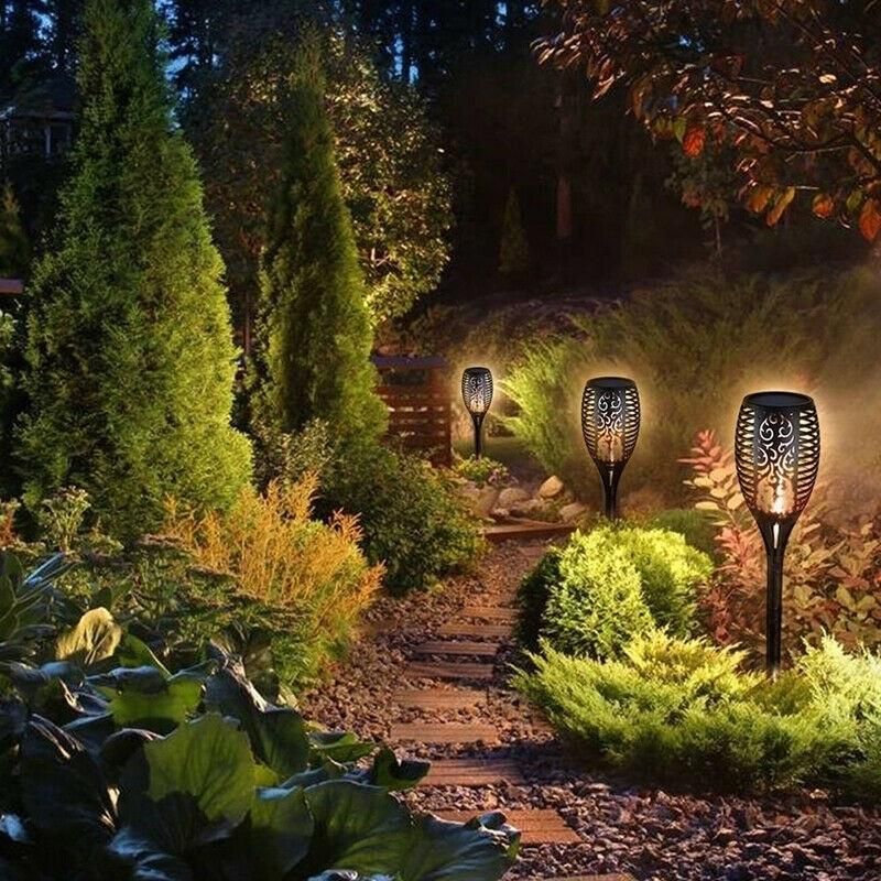 Lwaterproof Solar Outdoor Garden LED Lawn Lamp Light