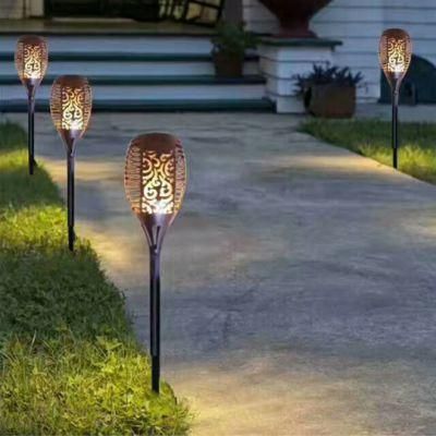 Hot Sale ABS 2W LED Dancing Flame IP65 Outdoors Solar Garden Light