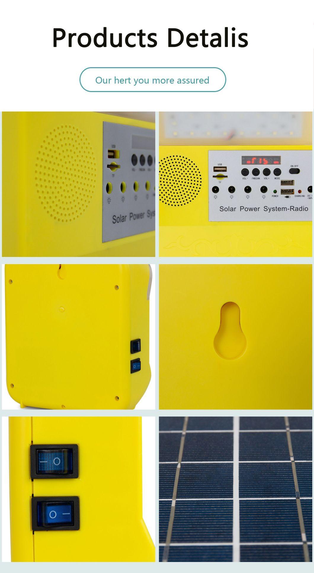 Outdoor LED Lightings with Solar Panel