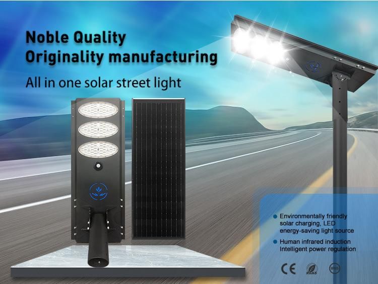 DC 12V/24V High Performance LED Street Light with Solar Panel