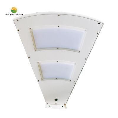 Fan Shape All in One Solution 15W LED Lamparas Solares (SNSTY-S15)