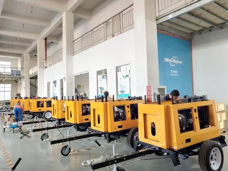 Mo-1200q Portable Diesel Mobile Generator Light Tower