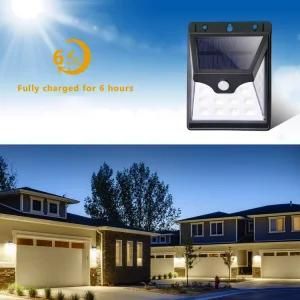 5W LED Wireless Waterproof Motion Sensor Outdoor Solar Light for Garden