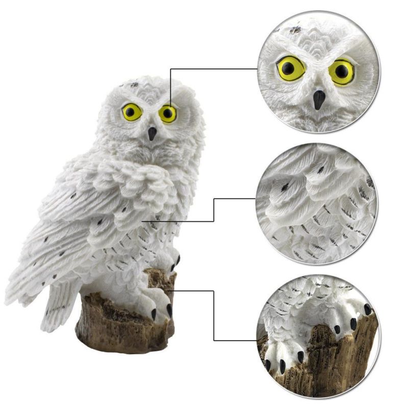 Owl Solar Light with Solar LED Panel