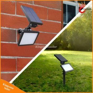 Solar Lawn Light Waterproof 48 LED Powered Outdoor Garden Wall Security Spotlight Lamp
