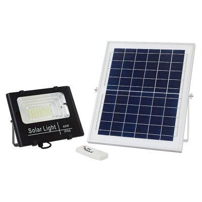 Outdoor Remote Control Waterproof Lamp Solar LED Flood Light