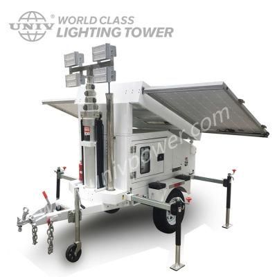 Solar Energy Mobile Lighting Tower