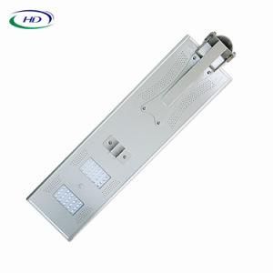 40W Integrated LED Solar Street Light with PIR Sensor