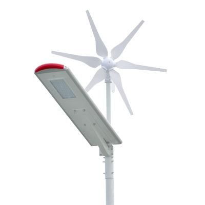 40W Garden Remote Control APP High Powerful Wind Solar Hybrid Power LED Road Lights