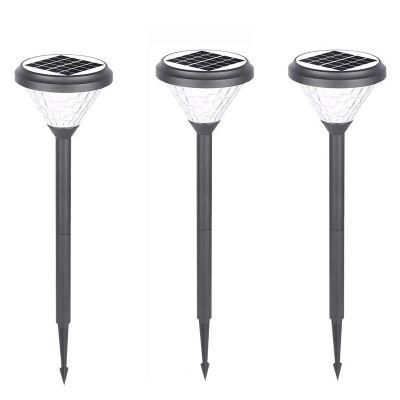 Waterproof IP65 Outdoor 4 LED Solar Spike Light for Garden Landscape