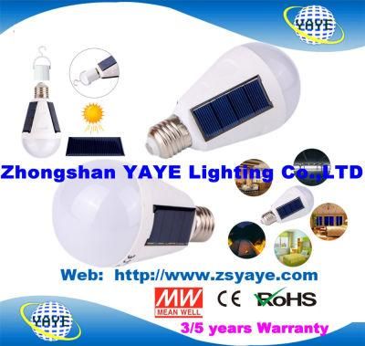 Yaye 18 Hot Sell Factory Price Competitive Price 2 Years Warranty 7W/12W Solar Smart E27 LED Bulbs with Solar Panel