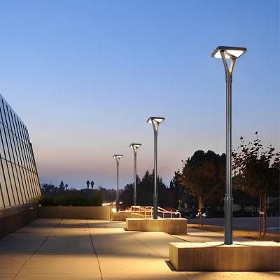 Outdoor Smart LED Solar Landscape Solar Panel Garden Lights Road Light Courtyard Lamp Integrated LED Light
