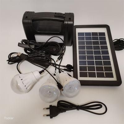 3W Portable Solar Panel/Energy/Power System/Generator for Home Use