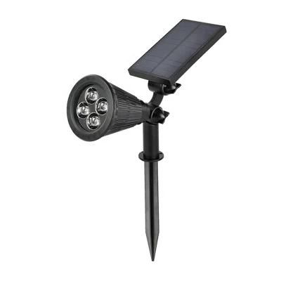 Solar Spotlight Outdoor LED Solar Garden Light Decorative Waterproof with Auto on/off for Yard Patio Garden