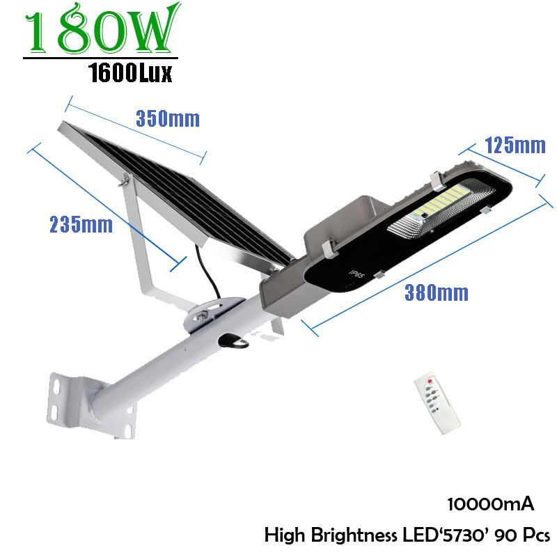 100-800W Wireless LED Solar Road Lighting with Solar Panel