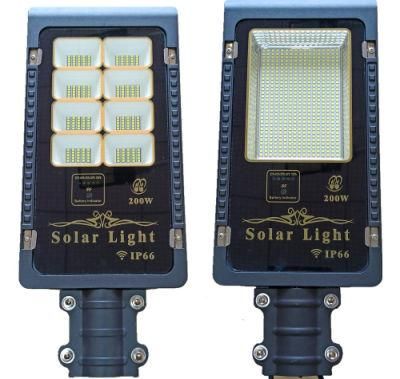 High Power Water Proof Outdoor IP 66 with PIR Sensor 500W, 400W, 300W, 200W, 150W, 100W, 90W, 80W, 60W, 40W, 30W, 20W Solar LED Street Light Lamp
