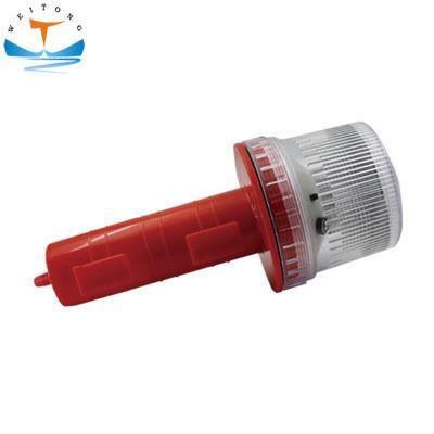 LED Visibility 1200 Meters White Red Green Flashing Light Boat Solar Navigation Signal Light