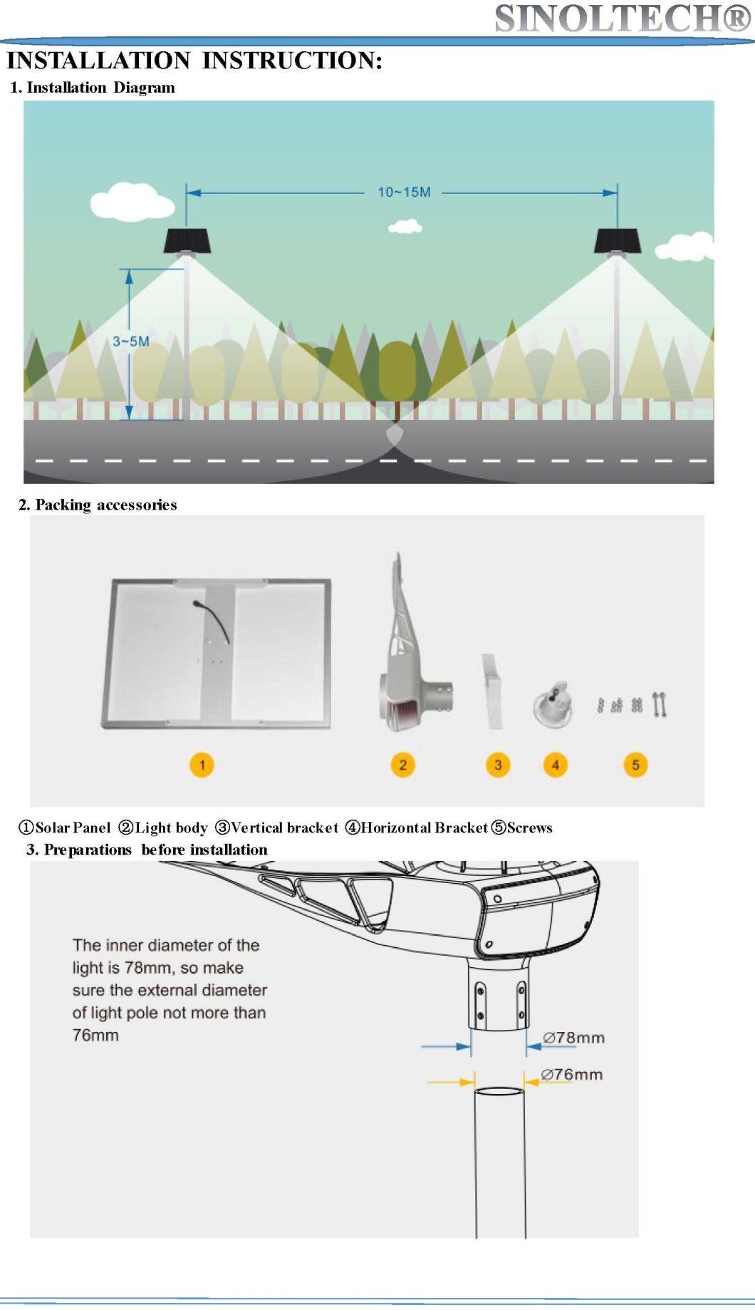 20W G03 Elite Split Solar Light (G03-20W)