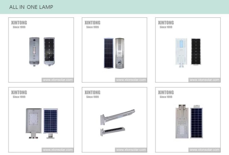 Integrated Solar Street Light with Controller Lithium Battery