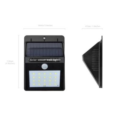 Solar LED Sensor Wall Light