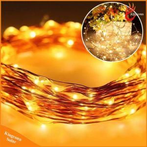 Outdoor Colorful 100 LED Solar Copper String Light Decoration Light for Garden Landscape Festival Lamp