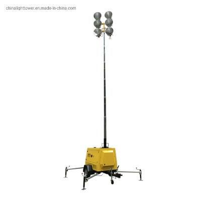 LED/4000W Hydraulic Mobile Lighting Tower Generator Supplier