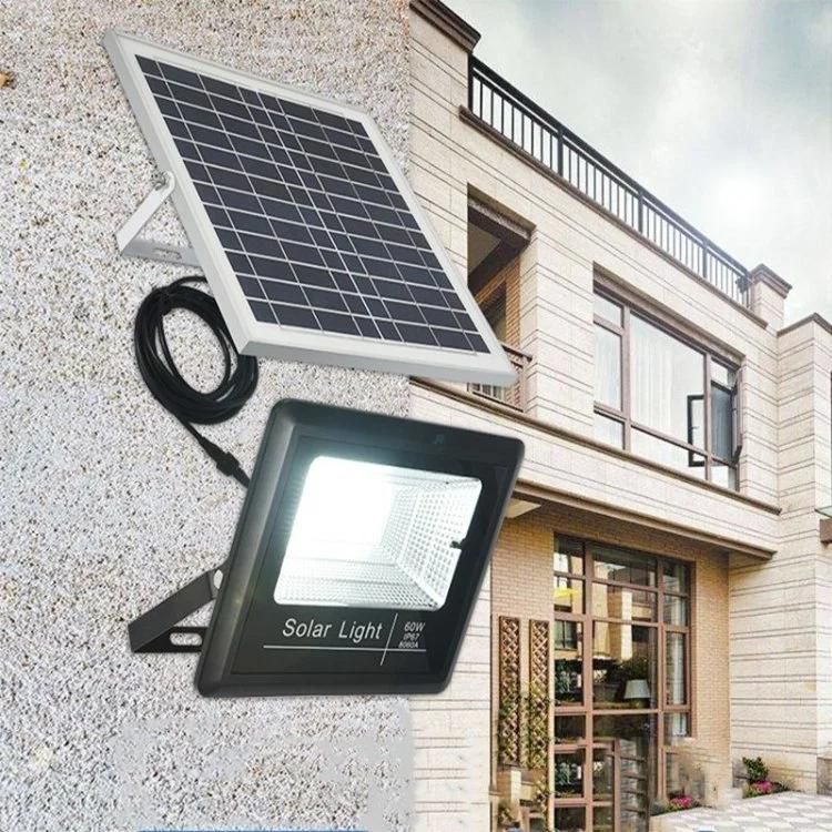 Solar Power System Outdoor 60W LED Garden Solar Flood Light with Motion Sensor