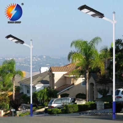 Rd Outdoor Streetlight IP65 Waterproof SMD 30W 60W 90W 100W 120W All in One LED Street Solar Light