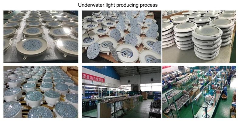 Hot Sale Underwater Light for Swimming Pool, Unique Design Lens with Integrated LED Lamp Performs Outstanding Lighting Effect