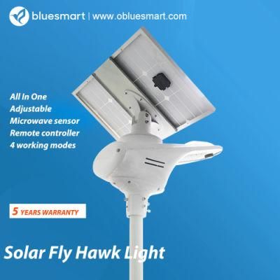 Bluesmart High Conversion Rate LED Solar Street Light Motion Detector Light