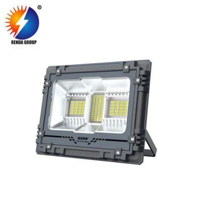 60W Solar LED Flood Lighting Light with RGB IP67