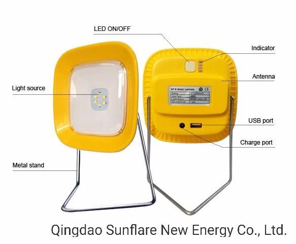 2021 Factory Direct Sale Portable LED Solar Study Lamp Light Solar Light Solar Camping Lantern