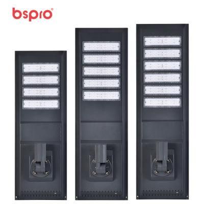 Bspro MPPT Intergrated High Brightness IP65 Waterproof Outdoor Power Energy System All in One LED Solar Street Light