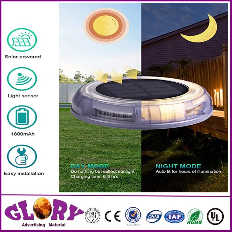 New Arrival 8 LED Solar Garden Light for Garden Decoration