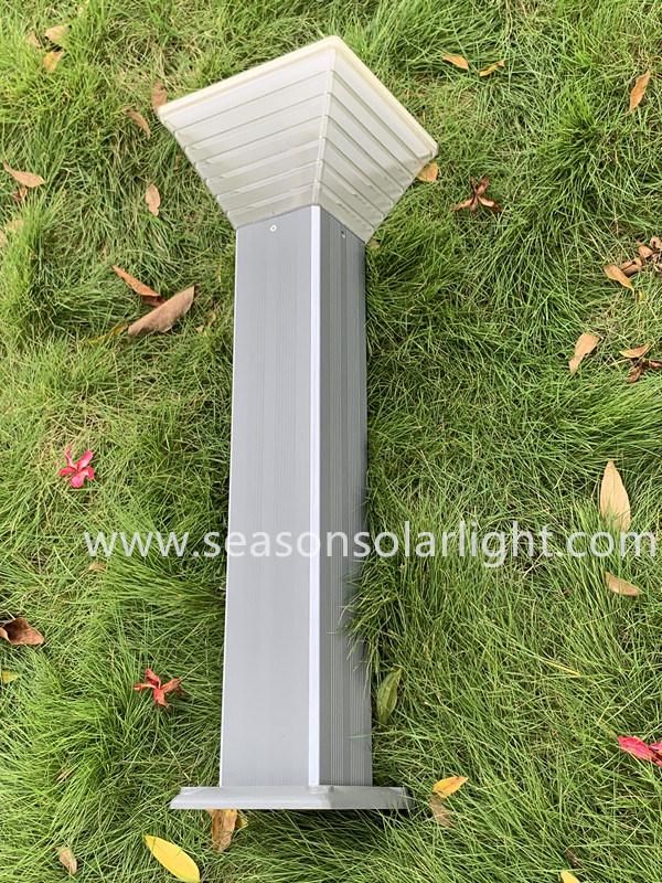 High Power Solar Energy LED Garden Outdoor Solar Bollard Light with LED Strip Lighting