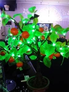 Tree Light Plastic Fruit Flower Landscape Decoration Resin Tree Light