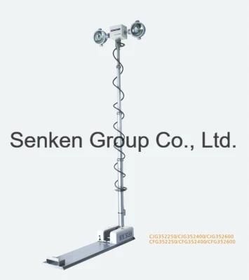 Senken 110000lm IP65 Car Roof-Mounted Lighting Equipment Site Scan Portable Light Tower
