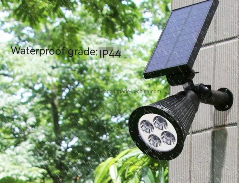 High Quality Portable Outdoor LED Solar Garden Color Changing Spotlight Factory Supply Solar Light 2021