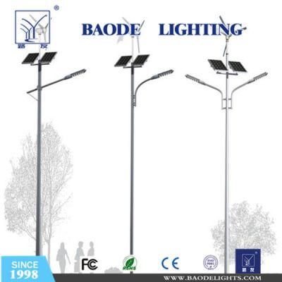 6m Steel Pole 30W LED Solar Wind Street Light (bdtyn-a3)
