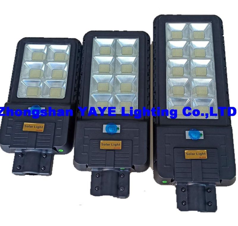 Yaye Hot Sell 500W/400W/300W High Quliaty All in One Solar Street Light / Solar Street Lamp with Remote Controller/Radar Sensor/1000PCS Stock/ 2 Years Warranty