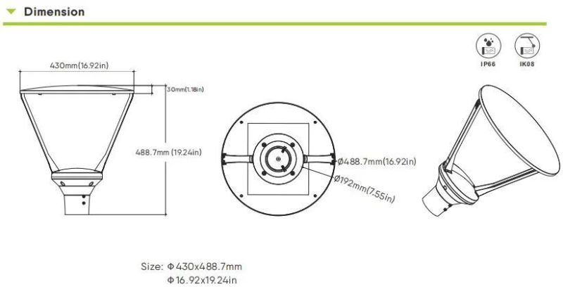 Good Quality Security Shenzhen Lighting 30W Landscape LED Light for Outdoor