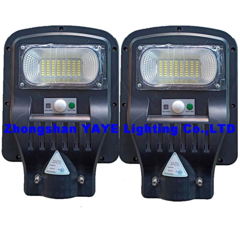Yaye 2021 Low Price 50W/100W/150W/200W/250W/300W All-in-One Integrated Outdoor Garden LED Solar Street Road Lamp with Motion Sensor
