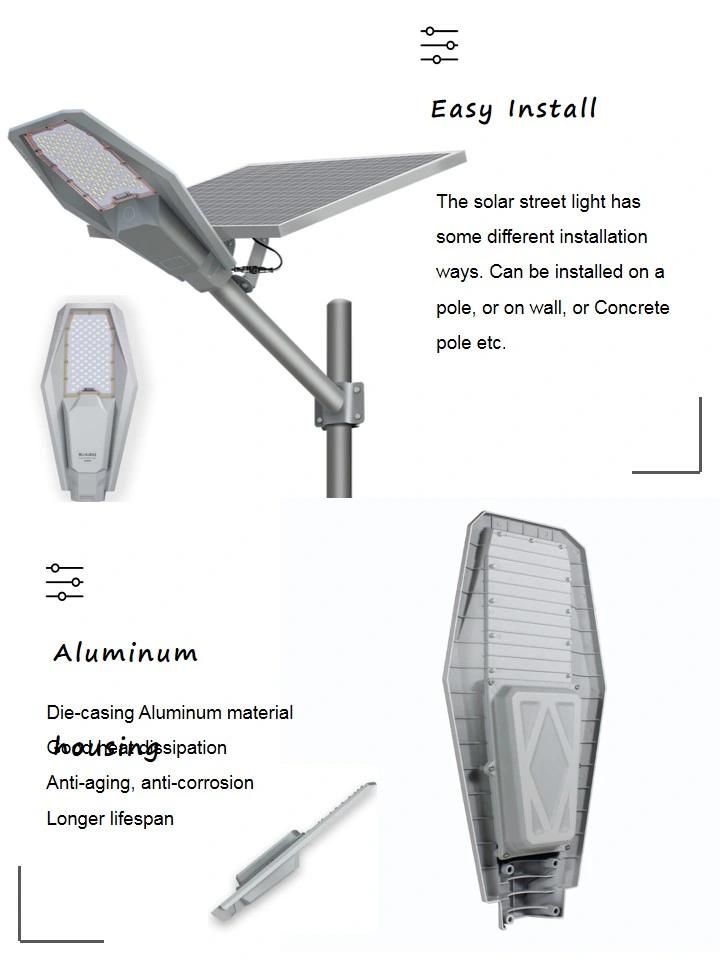 China Factory High Cost Performance Outdoor All in Two Mj-Xj801 Solar Street Light for Pathway Park