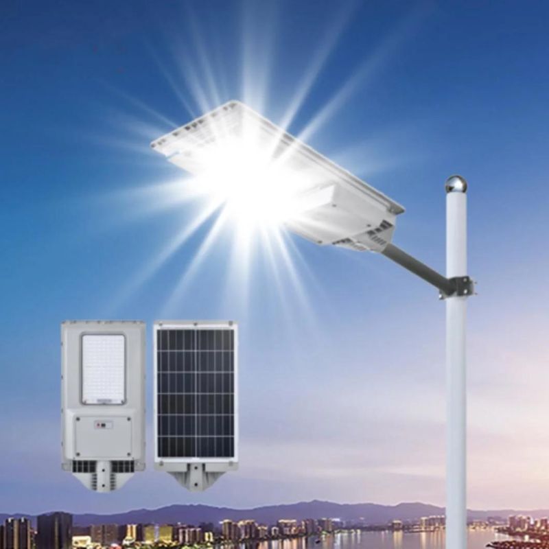 Factory Outdoor Solar LED IP65 Waterproof 30W 60W 90W 120W 150W Integrated All in One Solar Street Light