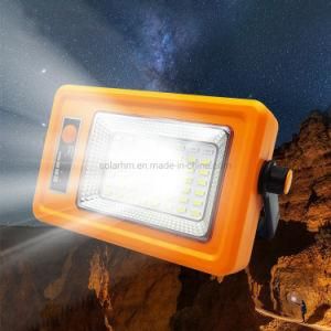 Four Levels Adjustment High Brightness Magnetic Solar Garden Lamp with Battery Indicator