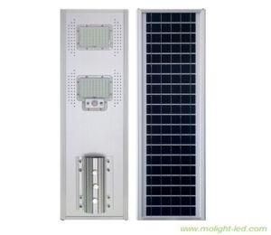 Luminaria Alumbrado Publico 100W Panel Solar Cuerpo Alumino Todo En Uno