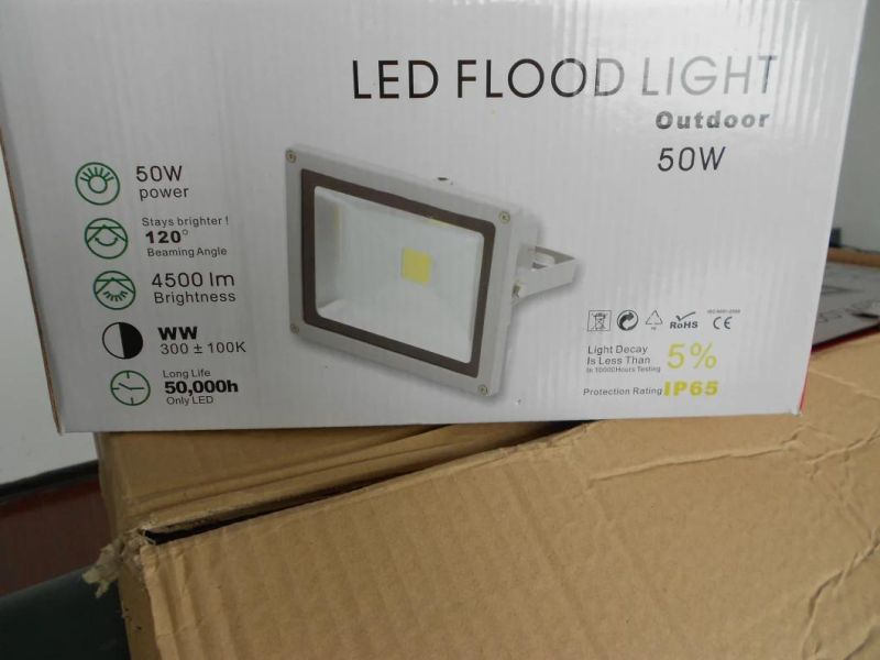 LED Outdoor Lighting AC220V 50W 100W 150W 200W High Brightness IP66 Waterproof Floodlight