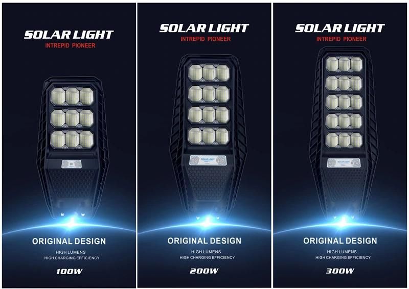 ABS All in One Solar LED Street Light with Motion Sensor