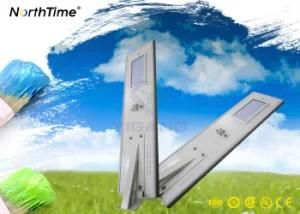 30W Sun Powered LED Street Outoor Light with Motion Sensor