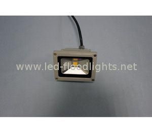 High Efficiency 850lm 10W AC85 - 265V Outdoor LED Flood Light with Wide Voltage Range